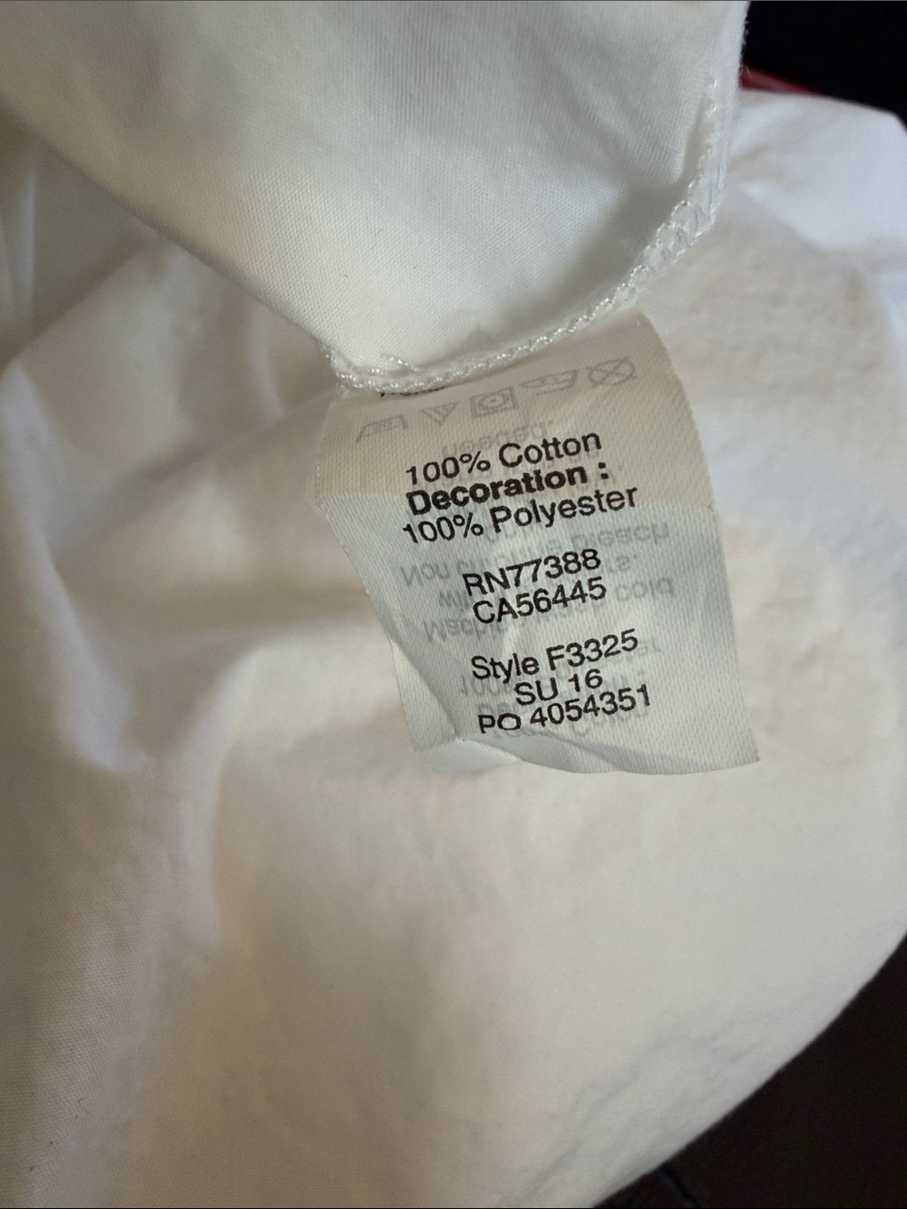 Madewell Embroidered White Mexican Peasant Blouse with Multicolor Floral Yoke M - Picture 9 of 10